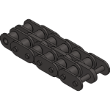 Duplex roller chains type series GL (straight plates) - Duplex roller chains type series GL (straight plates, American type)